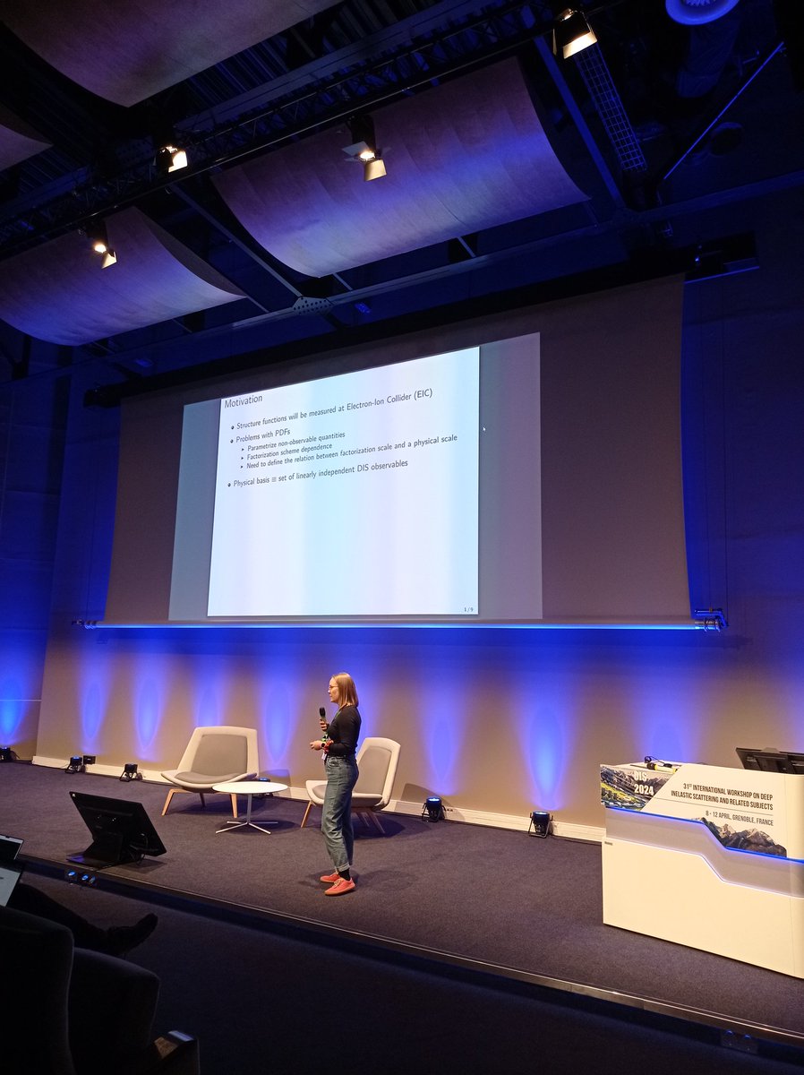 Mirja Tevio as an experienced DIS speaker had to deal with the difficult task of the first morning talk after the conference dinner, and did it well!