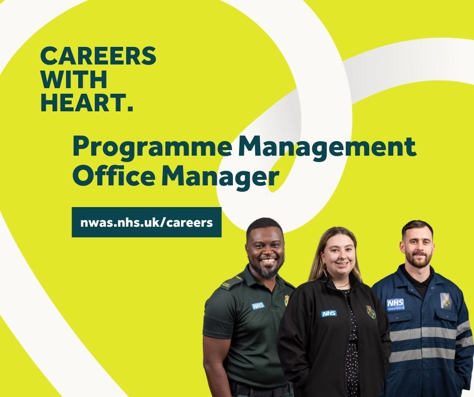 Job alert! 🚑 Project Management Office (PMO) Manager Base: Broughton, Preston Starting salary: £43,742 per annum For more information and to apply, please visit 👉 bit.ly/3TRV6pQ Closes: 19 April