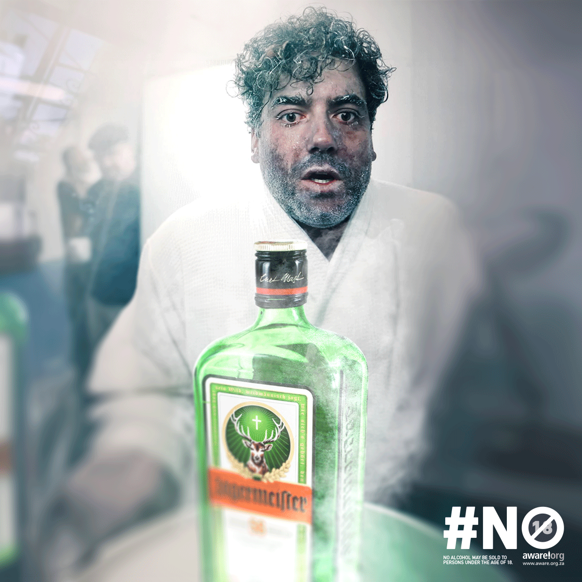 He’s onto something. 🤔 #JägermeisterSA #IceCold #TheGentlemen