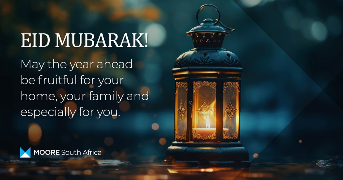 Eid Mubarak! May the year ahead be fruitful for your home, your family and especially for you.