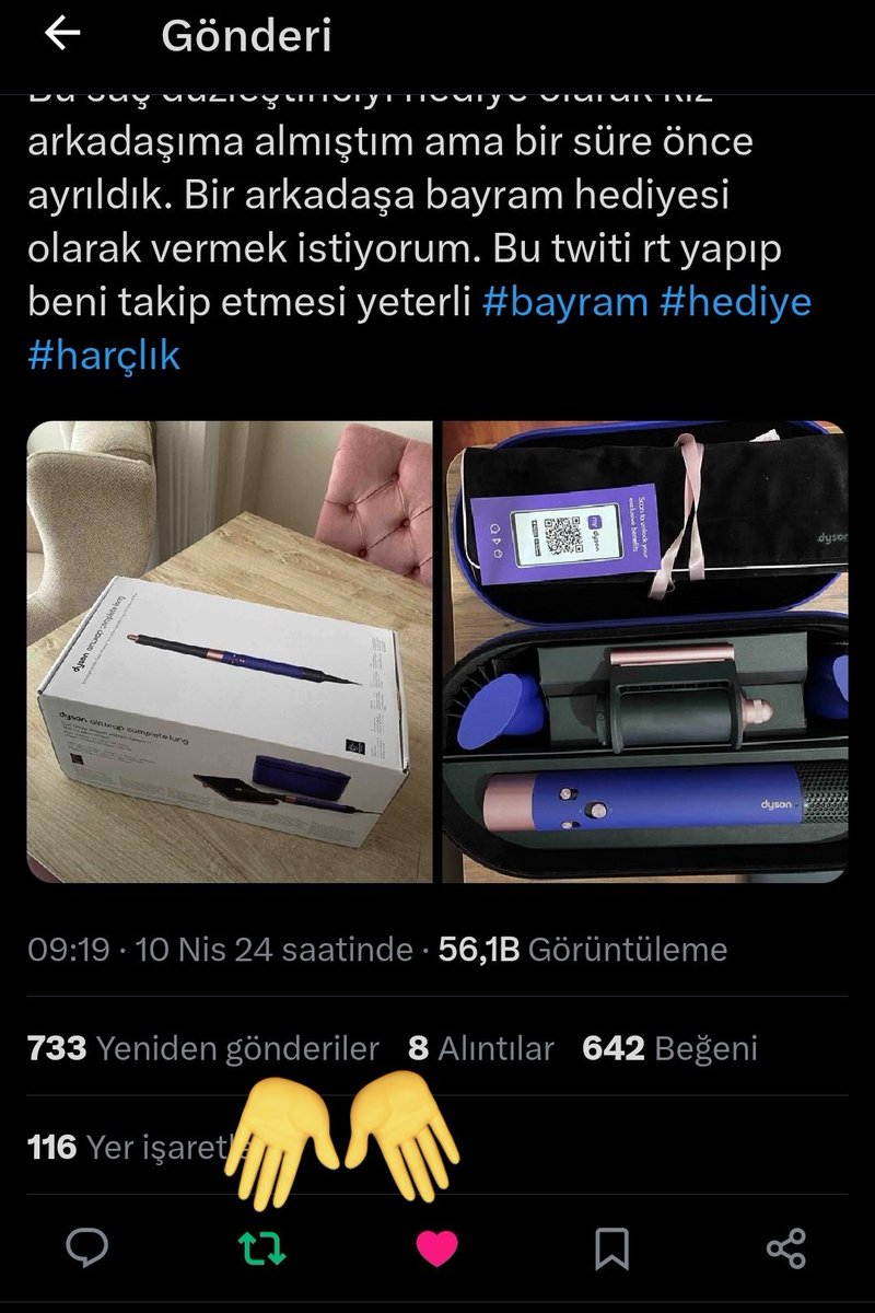 AlyssaPurp's tweet photo. @duzelcezabi Abi cok gecmis olsun ciddi olarak hayirlisi olsun 
böyle dusunceli bi hareket yaptığın için de Allah razı olsun 🌷🌷 https://t.co/l18uvuNabM