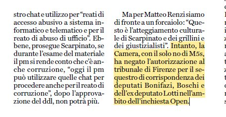 Il pd o vota a favore di provvedimenti a protezione degli amichetti in parlamento oppure si astiene. Mai un guizzo, un sussulto, una sorpresa, niente. [dal Fatto Quotidiano] #11aprile