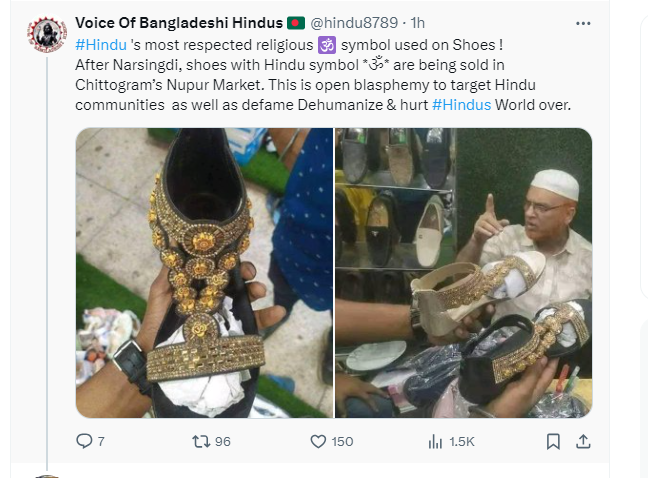 Bangladeshi Isl@mists at it again

Hello @ihcdhaka @MEAIndia - any action?