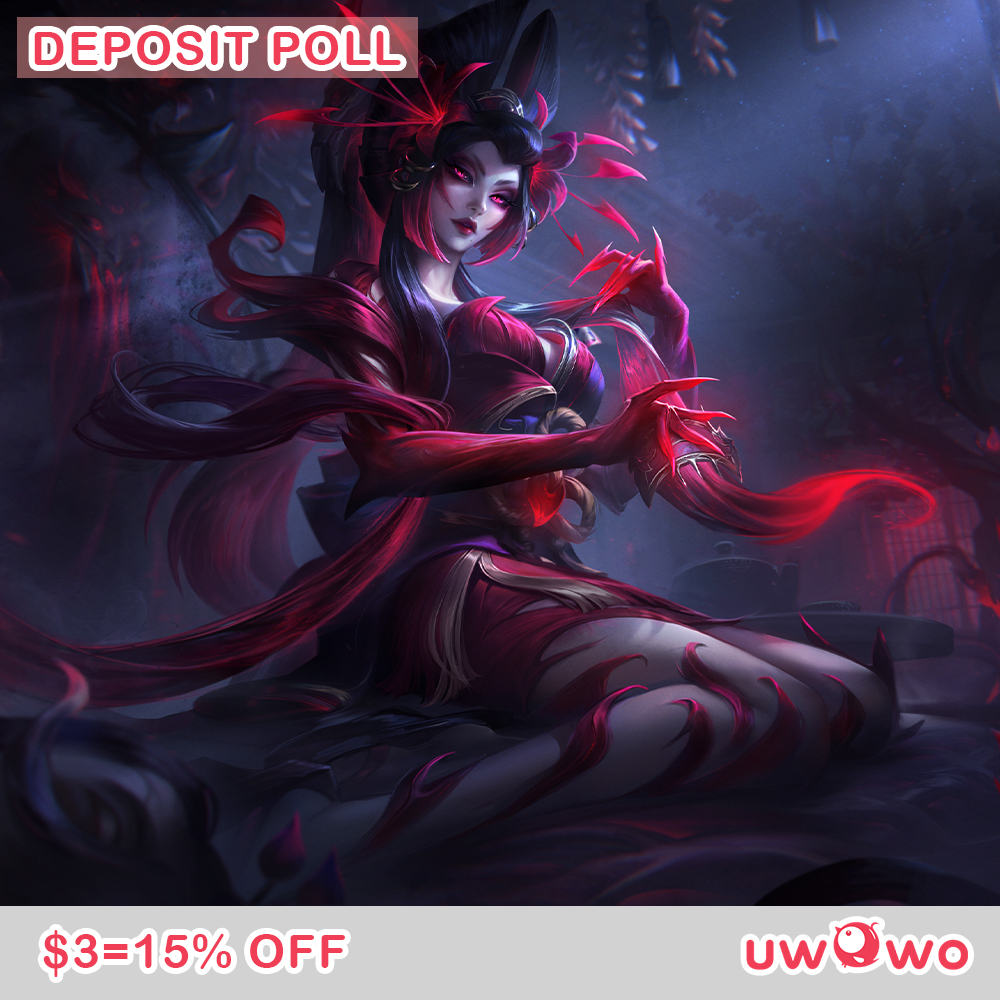 Who could remain unaffected by the charm of Blood Moon #Zyra? This costume is available for deposit poll on our website. Poll>>uwowocosplay.com/products/uwowo… #UwowoCosplay #leagueoflegends