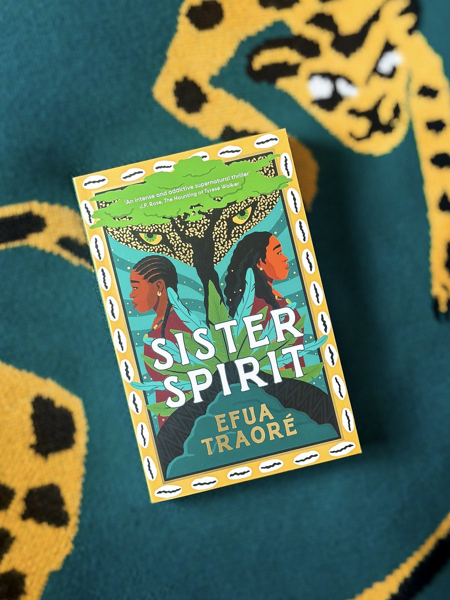 #SisterSpirit is the brand new supernatural thriller by award-winning @EfuaTraore✨ Steeped in the myths of Yoruba culture, we follow sixteen year old Tara as she navigates haunted dreams and questions about her identity! Happy publication day Efua 💛 bit.ly/49vnB2l