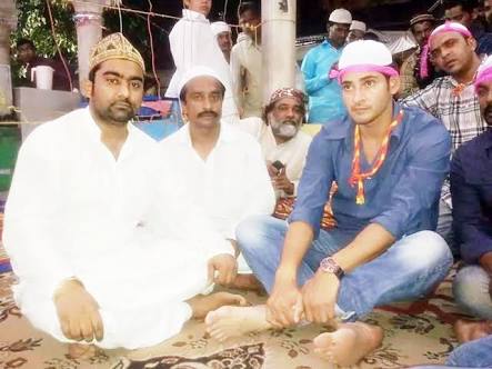 Superstar @urstrulyMahesh at Ajmer Dargah! Throwback pic 📸✌️❤️💫