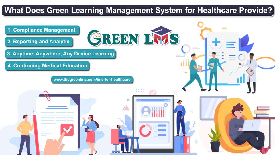 What Does Green LMS for Healthcare Provide?
thegreenlms.com/lms-for-health…
#BestEnterpriseLMS
#BestK12School
#LMSforBusiness
#LMSforUniversity
#LMSforColleges
#LMSSoftware
#FreeLMS
#BestLMS
#eLearning
#LMSFor 
#thegreenlms
#GREENLMS
#BusinessLMS