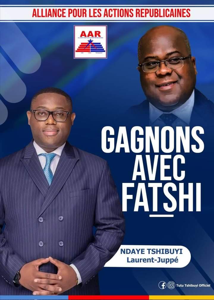 L'heure du changement a sonné 
#RDCongo  Gagnons ensemble avec  FATSHI @choixdupeupl <a href="/SuminwaJudith/">Judith SUMINWA TULUKA</a> <a href="/Powertalks1/">Laurent Tutu-Tshibuyi</a>