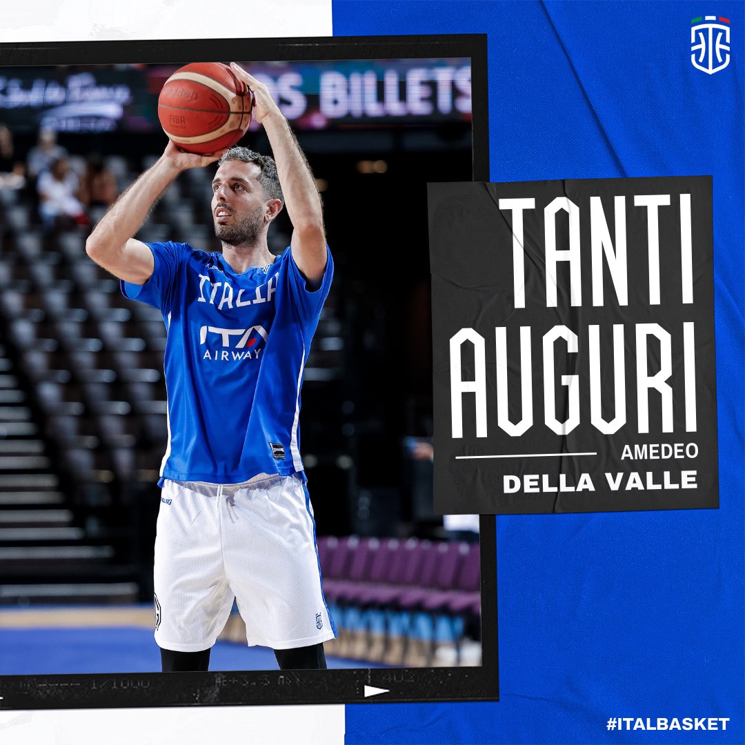 Sono 3️⃣1️⃣, oggi: buon compleanno Ame! 🎂 #Italbasket