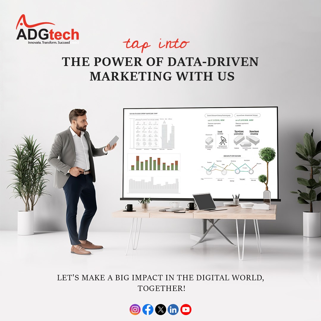 adgonlineca's tweet photo. Explore the benefits of data-driven marketing with us - Together, let's make a big impact online!

#ADGtech #DataDrivenMarketing #DigitalImpact #MarketingTogether #PowerOfData https://t.co/a42ahMC6JG