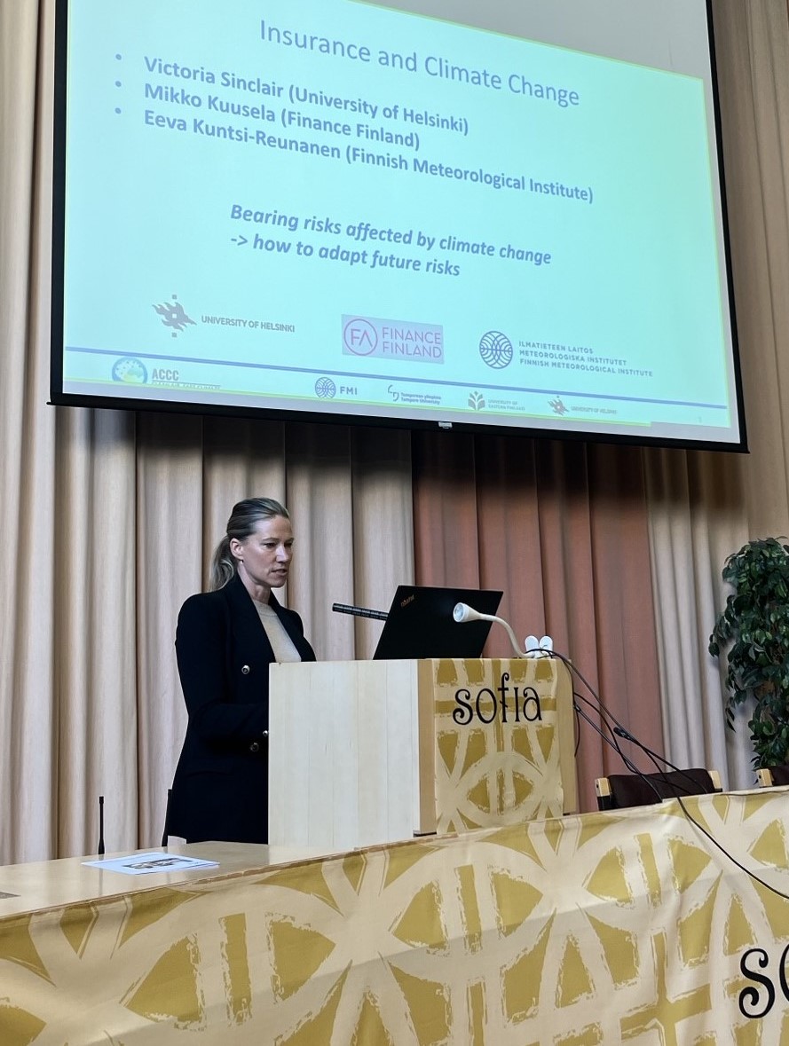 The PIISA Project was invited to the #Insurance and #ClimateChange seminar held by Atmosphere and Climate Competence Center (ACCC), in the 3rd ACCC Impact Week 2024 on April 9th in Helsinki.

#PIISAProject #ClimateInsurance #ClimateAdaptation #ClimateServices