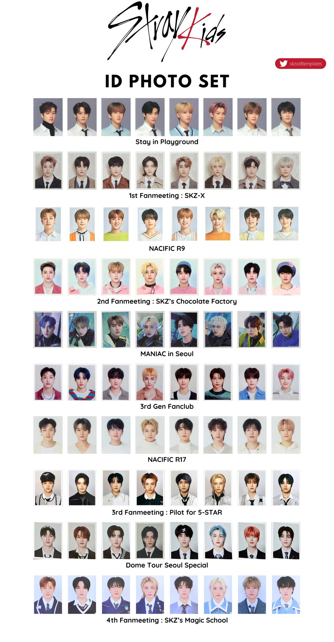 Stray Kids Templates on X: 