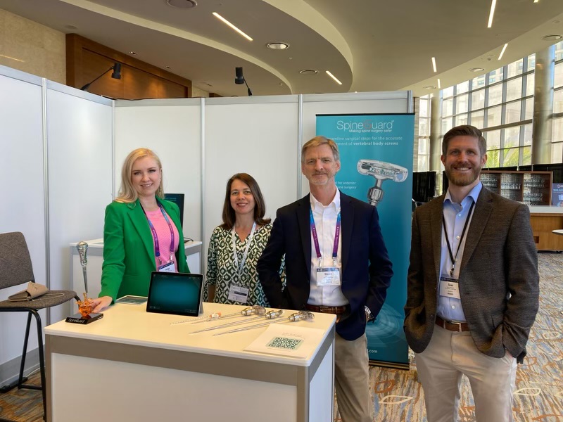 SpineGuard's tweet photo. Notre équipe est prête à vous accueillir au congrès de l'#IMAST à San Diego ! Rendez-vous sur le stand n°16 pour découvrir comment rendre la chirurgie du rachis plus sûre.
#IMAST2024 #colonnevertebrale #TechnologieDSG #PediGuard https://t.co/SO2MvI9gYJ