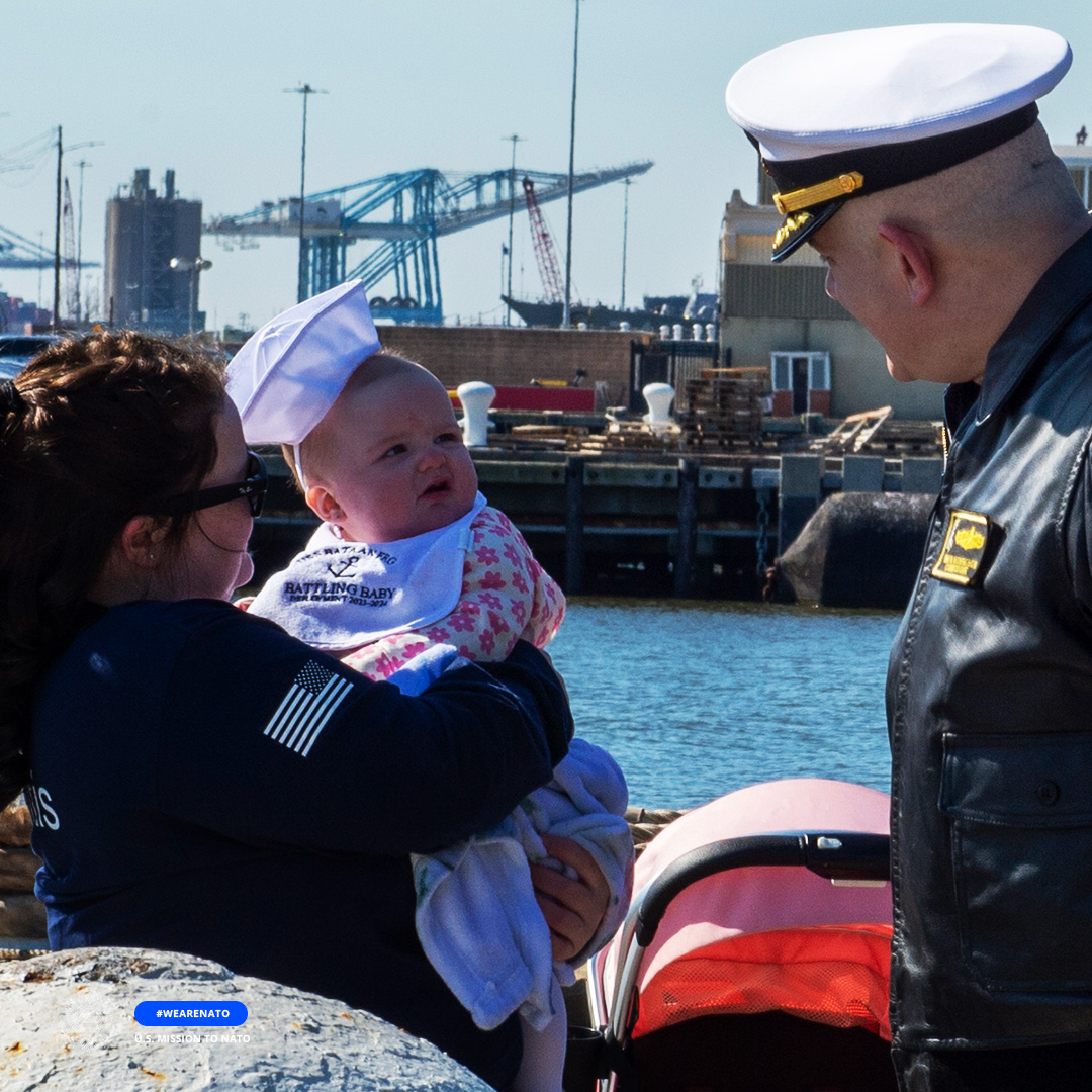 As we face the most unpredictable security environment in a generation, North America and Europe are stronger and safer together in the NATO family.

More than 4,000 🇺🇸 sailors and marines returned home after a 9-month deployment in Europe. #WeAreNATO