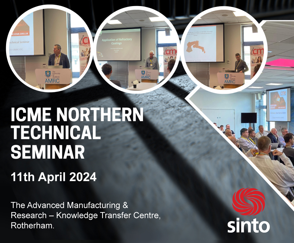 Join us today at the #ICME One-day Northern Branch Technical Seminar!
Sam Garner is representing Omega Sinto Foundry Machinery Ltd. Omega is happy to sponsor this event showing our support for the #Foundry Industry and the great work of the Institute of Cast Metal Engineers.