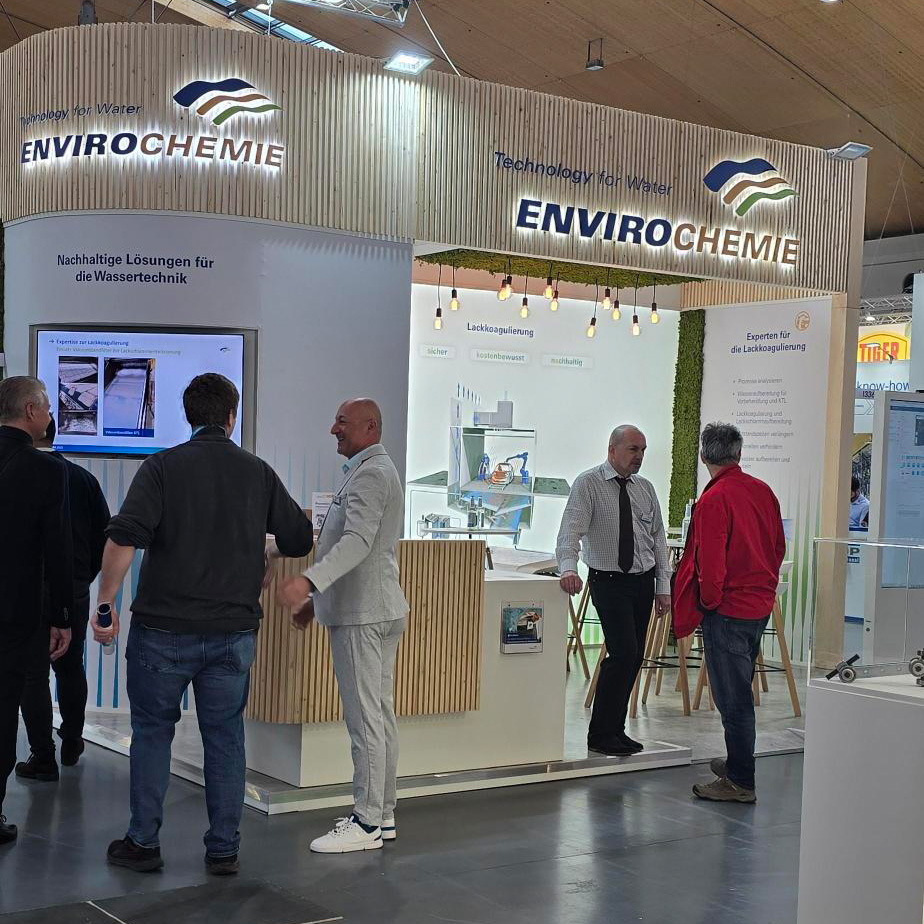 #PaintExpo Halle 1 Stand 1136.

Wir informieren und beraten Sie über:
- die Optimierung der Prozesse in #Lackanlagen
- wie Sie #Betriebskosten senken können
- welche Vorteile der Einsatz von #WaterExpert, unserer digitalen Service-Plattform bietet.

#Lackkoagulation