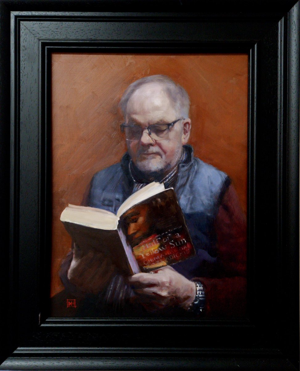 martynharris8's tweet photo. Just finished this oil study of a good friend Professor Stan Tucker. #portraits #portraiture #portraitcommission #oil #oilpainting #theartyard #rbsa #birminghamartcircle #realism https://t.co/JnfSxBZ1T3