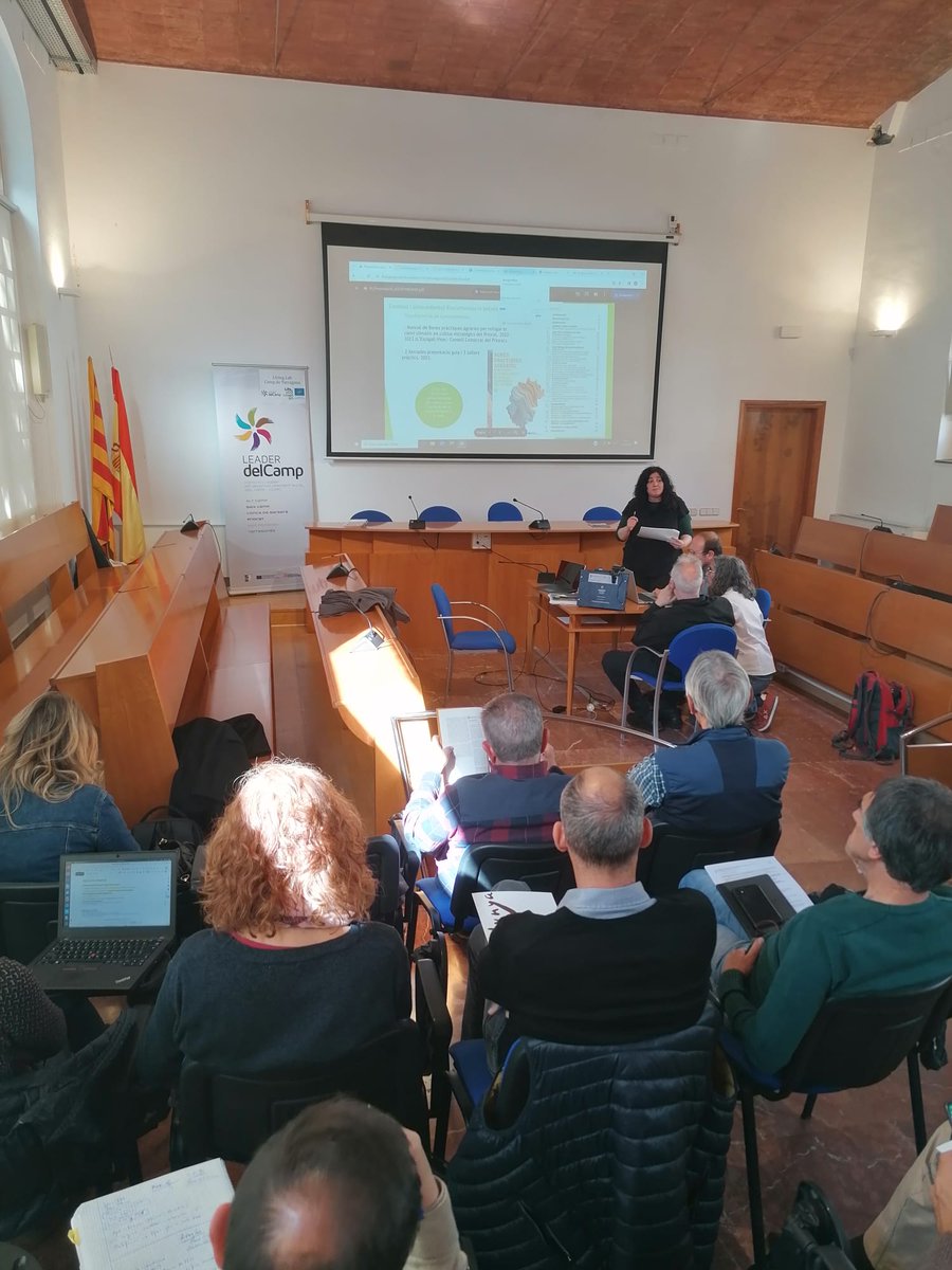 Prenem part del #LivingLab del projecte @lifeeCOadapt50 del #CampdeTarragona. Un dels objectius és la conscienciació i l’acció en l’adaptació al canvi climàtic (#ACC) a nivell local, implicant persones i entitats clau del territori en la co-creació d’una acció estratègica.