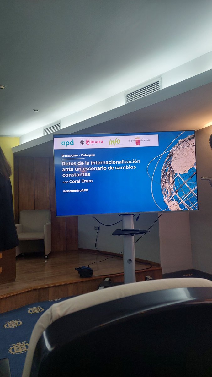 Comenzamos la jornada #encuentroADP <a href="/infoRMurcia/">Instituto de Fomento</a> <a href="/Coralerum/">Coral</a>  <a href="/soyjoaquingomez/">Joaquín Gómez Gómez 🇪🇺 🇪🇸 🇺🇦</a>