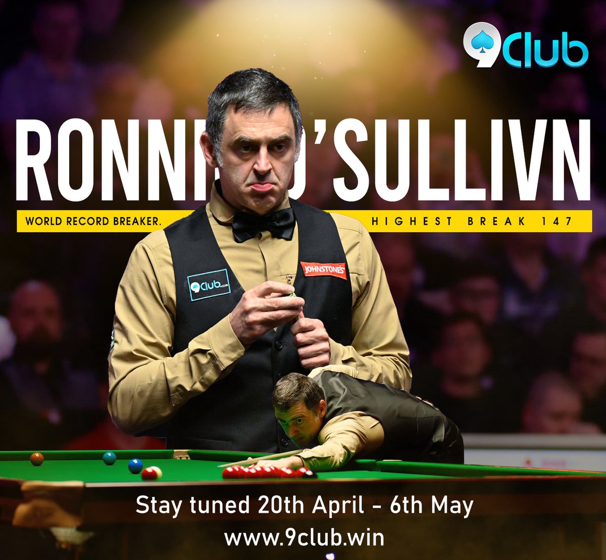 Stay tuned 20th April - 6th May

9club.win
