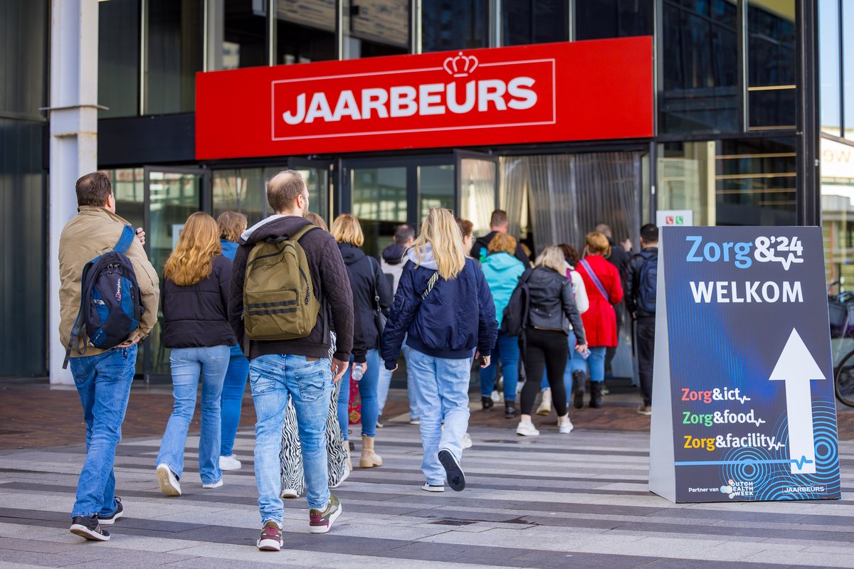 vakbeursZorgICT's tweet photo. Laatste dag Zorg &amp; ict 2024! 
✅ Mis het niet en bezoek alleen vandaag nog Zorg &amp; ict. Registreer je voor gratis toegang: https://t.co/mrl119ZBec

#zorgenict #jaarbeurs #dutchhealthweek #healthtech #zorgen https://t.co/K4ojs1i1nf