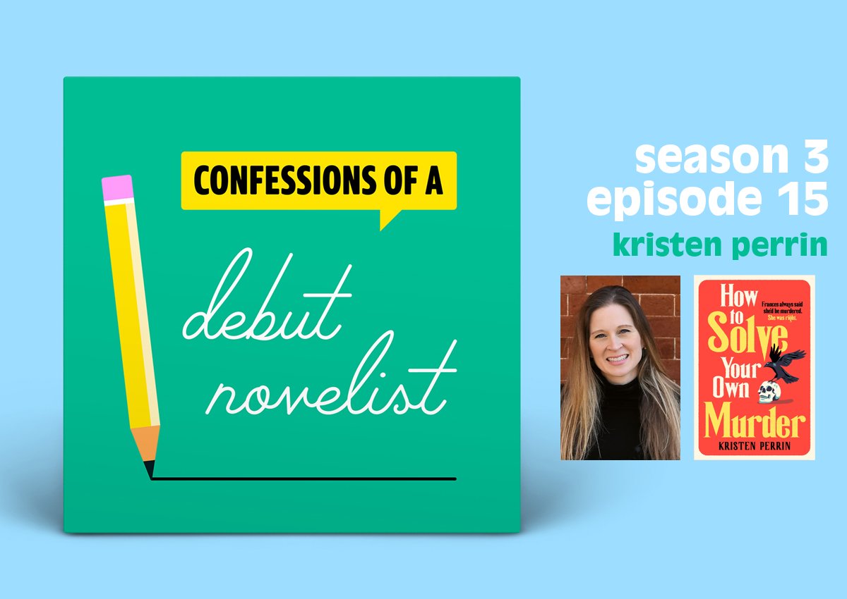 Today I'm talking to @Kristen_Perrin about her mystery novel How to Solve Your Own Murder, playing fair with your readers when writing crime and her surprise move when querying agents. @QuercusBooks 🎧 bit.ly/COADNkristen