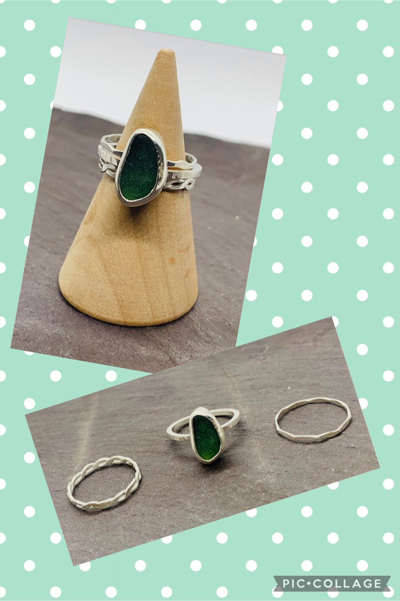 Three for the price of one with this olive green stacking ring set 💚! 
rocklobsterseaglass.etsy.com/listing/126375…

#EarlyBiz #ElevensesHour #giftideas #Mhhsbd #BizHour #inbizhour #shopindie #womaninbizhour #thecraftersUK #craftbizparty #shopsmallbusiness