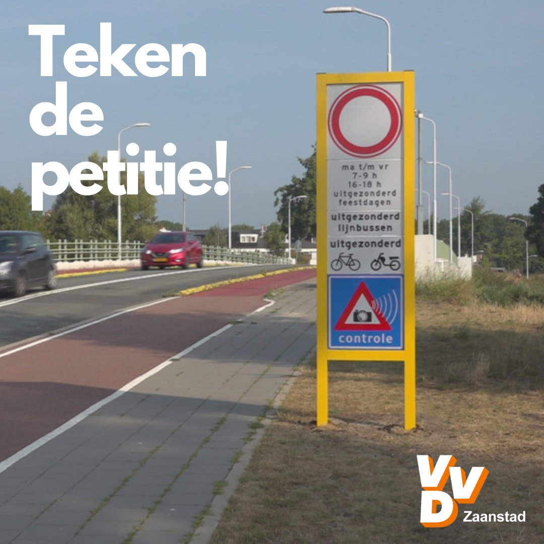 VVD Zaanstad steunt de petitie en zienswijze tegen weigering 24/7 geopende busbrug en zet graag zijn kanalen in om iedereen hierop te attenderen:
Teken hier de petitie, het kost je maar 30 seconden: busbrugdebinding.petities.nl