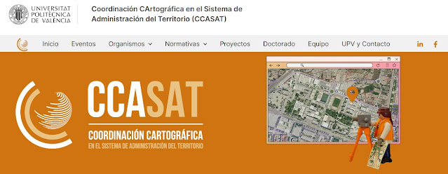 CCASAT, con sede en la @UPV, es una red de investigación, apoyo y colaboración para trabajar, desde la información gráfica, en la mejora de la administración del territorio. 🗣️Te lo contamos en el #BlogIDEE blog-idee.blogspot.com/2024/04/ccasat…