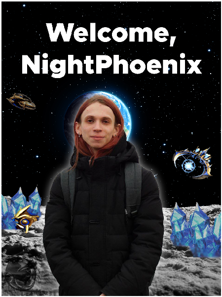 astronautesport's tweet photo. We're extremely excited to announce that @NightPhoenixSC2 has joined the Astronaut crew! 🚀

NightPhoenix is a phenom in SC2 &amp; Stormgate.👾

https://t.co/4a401665A2 https://t.co/9CehEiTjUc