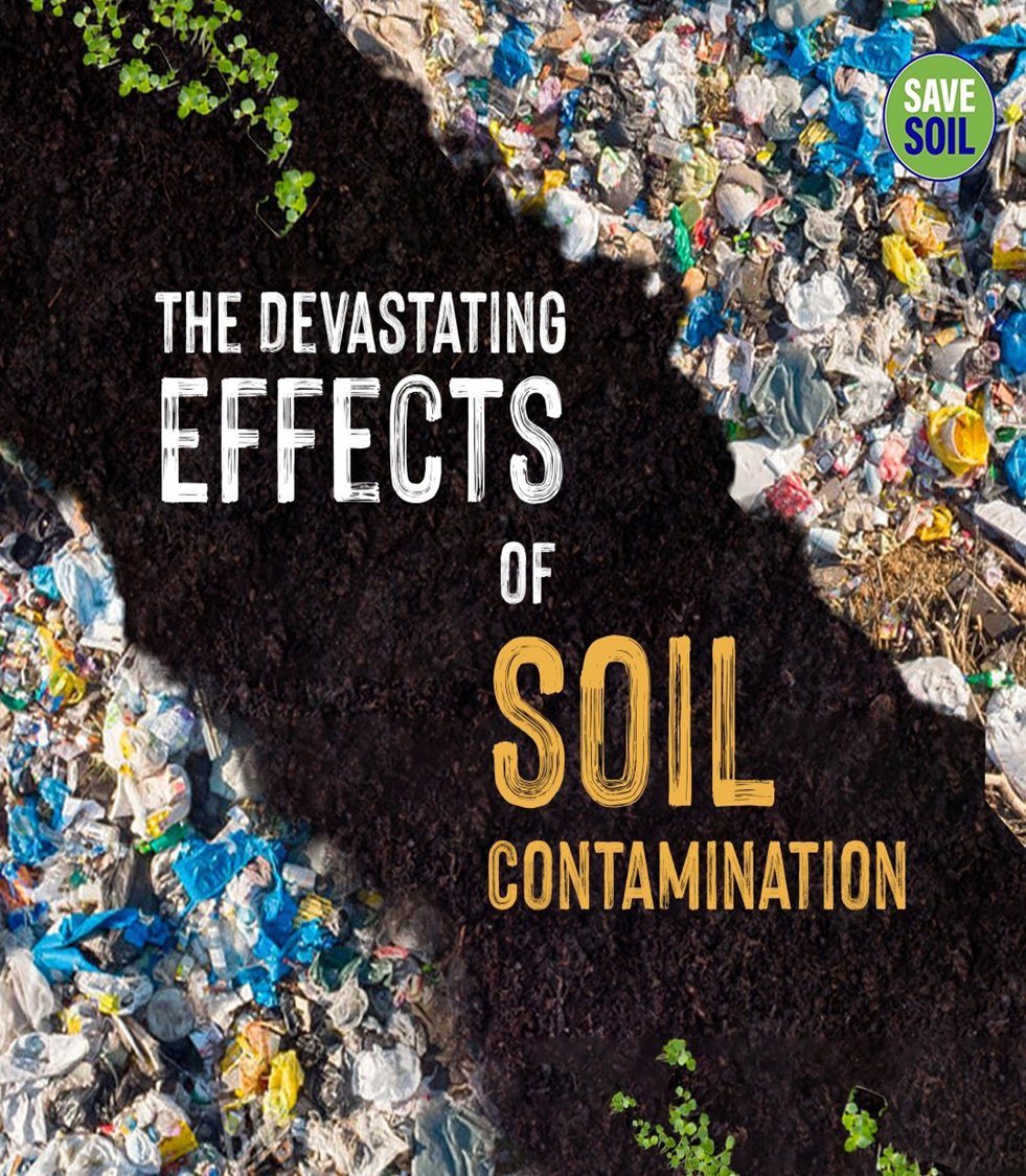 Soil pollution has been internationally recognized as a major threat to soil health, and it affects the soil’s ability to provide ecosystems services, including the production of safe and sufficient food, compromising global food security-UN #SaveSoil #cpsavesoil #SaveSoil