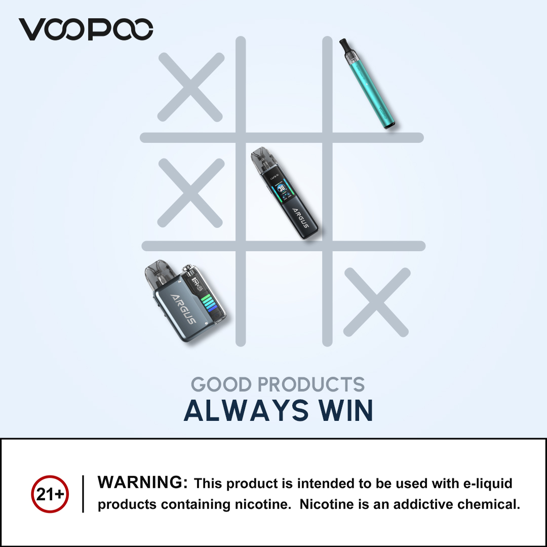 Good products always win!😎Experience the joy of the new products!🤩

#voopoo #argusp2 #argusg2 #doricgalaxys1 #voopoofamily #vapelife #VapeCommunity #newproduct