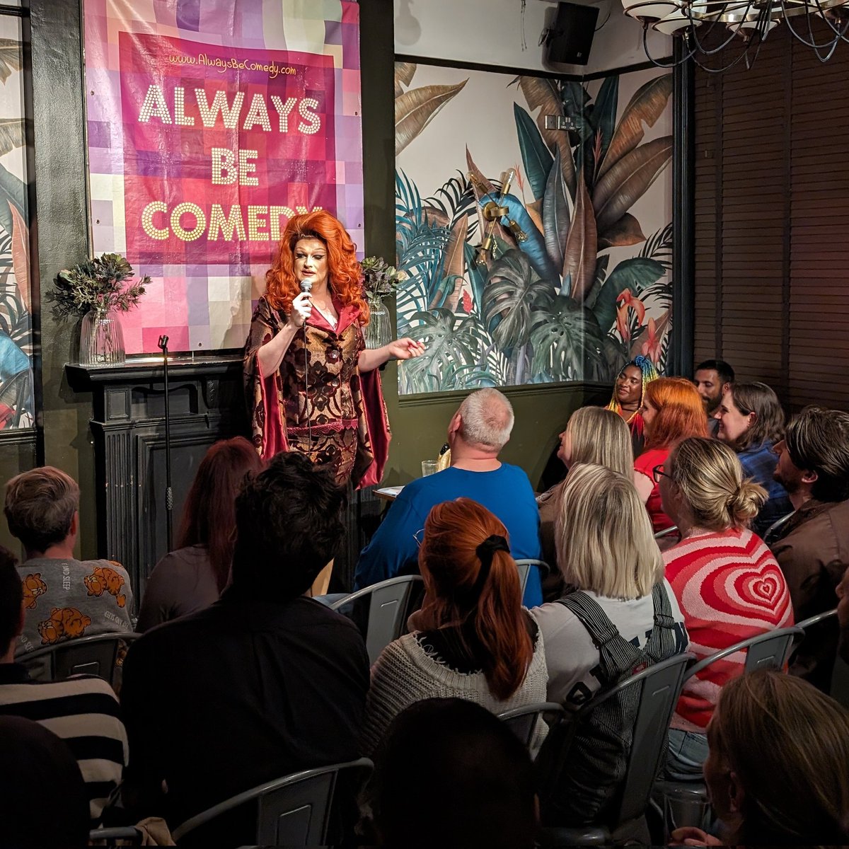 To quote RuPaul: 'A drag queen?! I am the queen of drag!' Absolute annihilation from the mighty Kate Butch on Always Be Comedy debut last night. Brilliant. 🩷💛