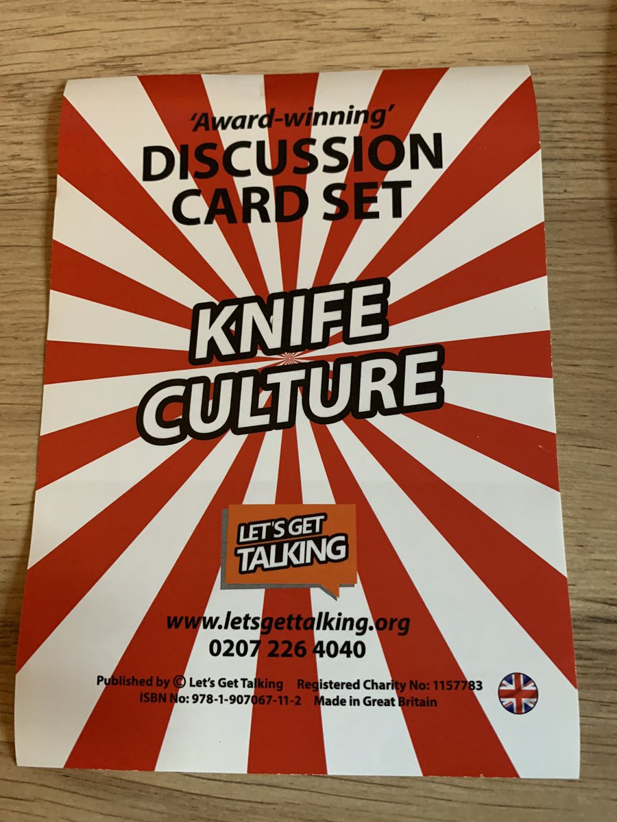 Book your Primary or Secondary knife crime safety education programme and get a Free discussion card set at letsgettalking.org E: talk@letsgettalking.org #anger #bereavement #talkingiskey