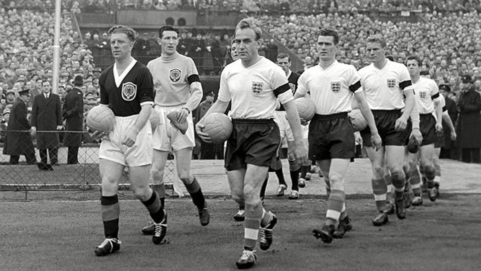 On this day in 1959 #England captain Billy Wright became the first player in the World to win 100 caps for his country at Wembley 🏴󠁧󠁢󠁥󠁮󠁧󠁿