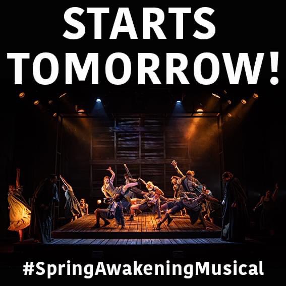 Monte_Theatre's tweet photo. STARTS TOMORROW @ 7:30pm
#springawakeningmusical
Tickets at Webtickets and Theatre Box Office (011) 511 1988
https://t.co/fcZmnu5Pur
#NOWONSTAGE @MONTECASINOZA @webticketsSA @LAMTAcademy @PieterToerien https://t.co/exD0ZZ2Mit