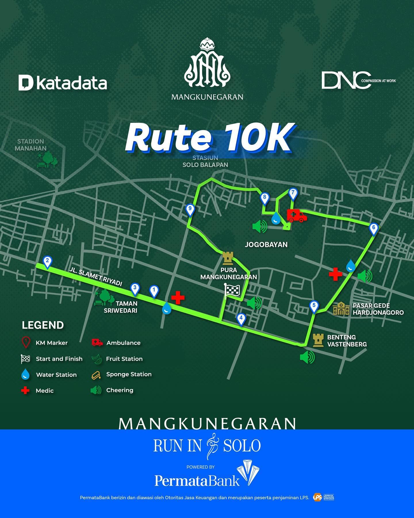 10K 👟 Mangkunegaran Run In Solo 2024