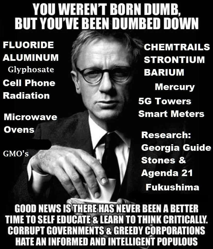 GOOD NEWS IS THERE HAS NEVER BEEN A BETTER TIME TO SELF EDUCATE & LEARN TO THINK CRITICALLY. CORRUPT GOVERNMENTS & GREEDY CORPORATIONS HATE AN INFORMED AND INTELLIGENT POPULOUS!! #Truth 👊🏼