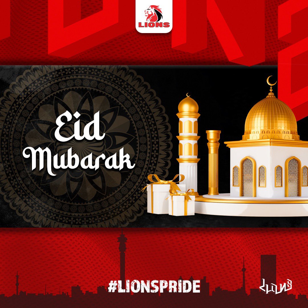 Eid Al-Fitr Mubarak to all our Muslim fans celebrating around the world! 🦁 #LionsPride🦁