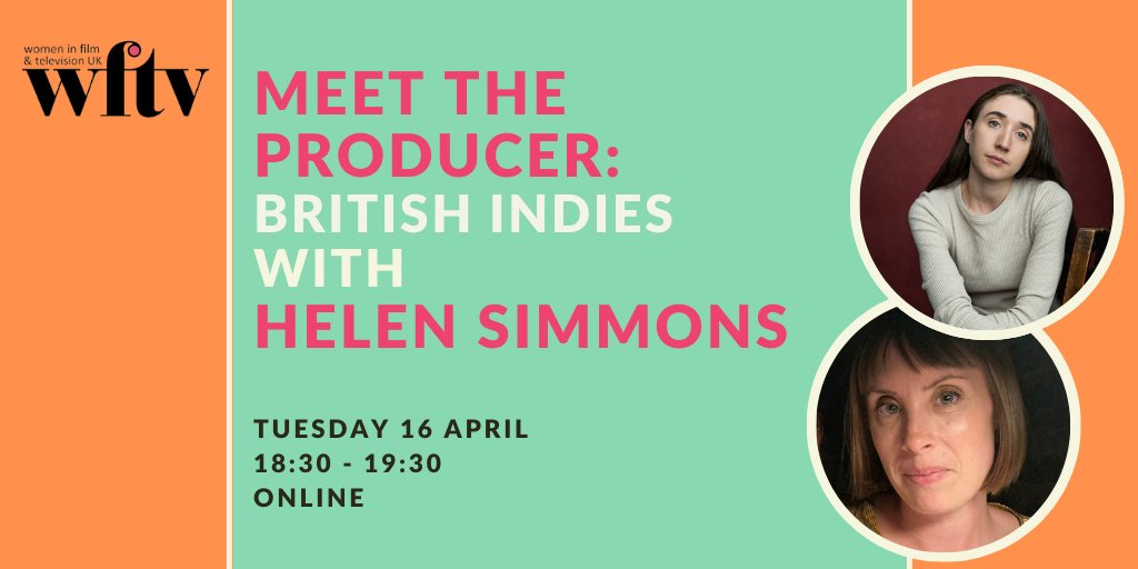 Catch this month's 'Meet the Producer' session featuring our host & fellow producer Michelle Stein in conversation with independent film producer @HelenSimmons8 - who will discuss her career path & insights on funding & developing projects. Register here: bit.ly/MTP_HS