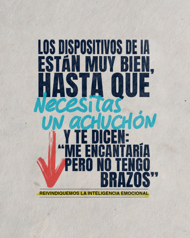 Deja de mirar el móvil, levanta la cabeza y observa tu entorno 😉
Existen mejores conexiones a tu alrededor esperándote.
#ReivindiquemosLaInteligenciaEmocional #DíaMundialDelPárkinson