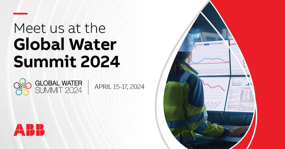 Meet our team at the #GlobalWaterSummit 2024 and discover how together, we can shape a brighter, more sustainable future for generations to come. See you there! 

#Sustainability #WaterInnovation