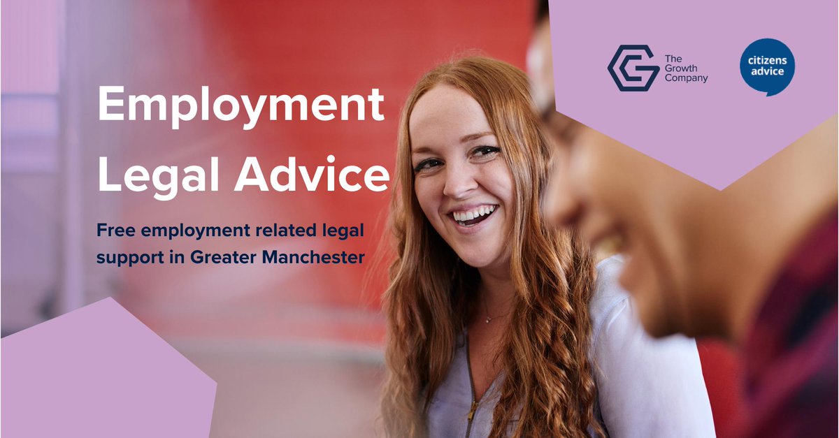 💼 Employment Legal Advice offers free employment-related legal support to Greater Manchester residents.

🤝 More than 9️⃣0️⃣% of our referrals get an appointment with a solicitor.

Find out how we helped Jane 👇
ow.ly/U1mO50RbuwB

#GCEmploymentImpact
