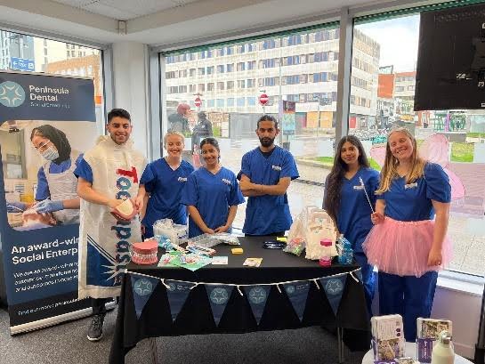 Here’s EBL4 who worked with the Central Library to host a drop-in session with library users for their community project and DTHD who had a lovely games session with beneficiaries from Elder Tree Befriending trialling their newly designed dental health game.