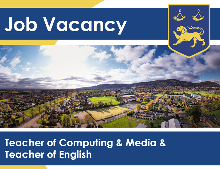 We are recruiting for two teaching positions.
Teacher of Computing & Media and 
Teacher of English.

For more information please visit chase.worcs.sch.uk/about-us/staff…

#joinus #educationjobs #teachenglish #teachcomputing #worcestershirehour