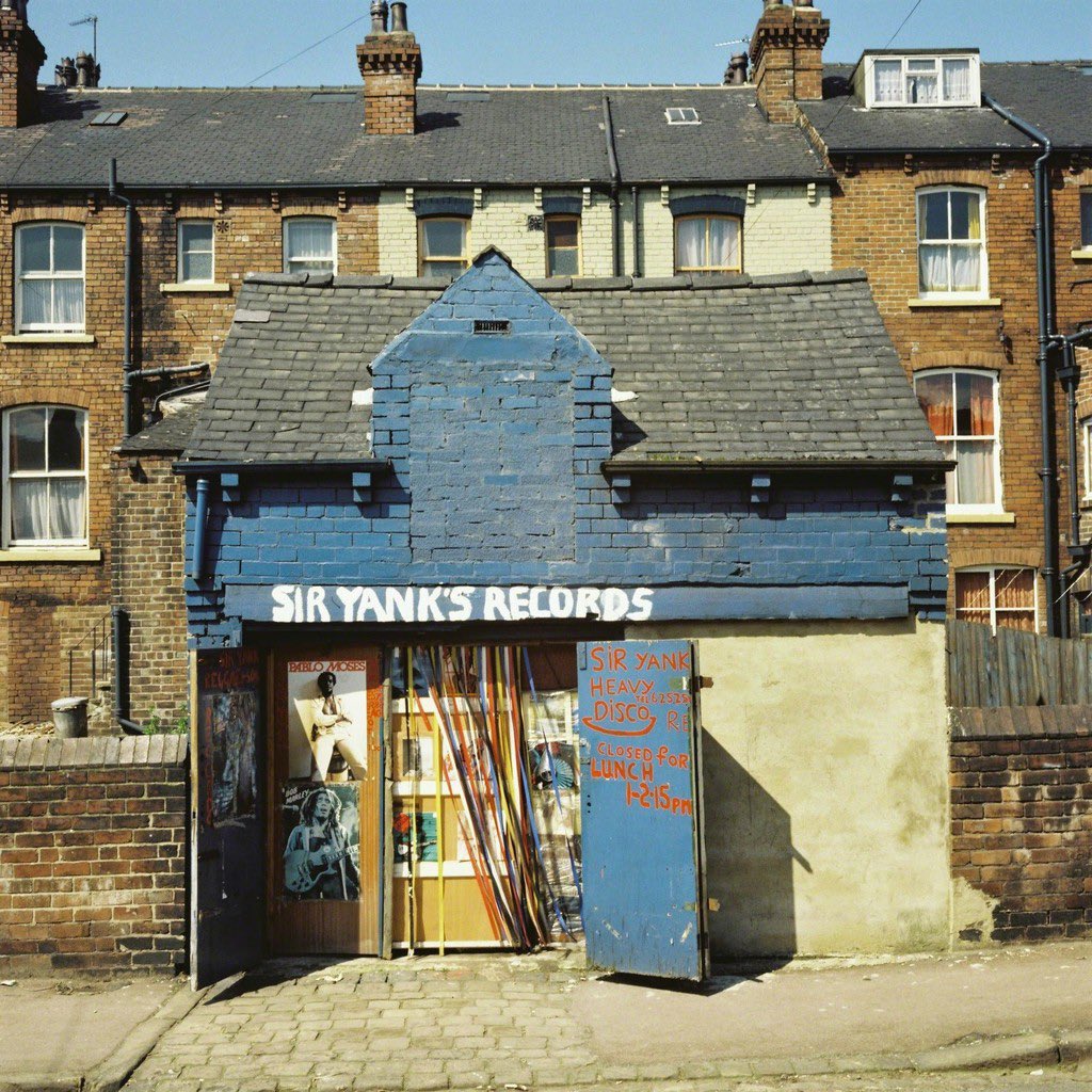 Bertrom's tweet photo. Peter Mitchell began taking photographs of Leeds in the early 1970s.

“I was amazed by the great deserts springing up in south Leeds. It was so easy to demolish the back-to-back terraces. They just wrapped a chain around them and pulled.” https://t.co/oCUsi8eSGH