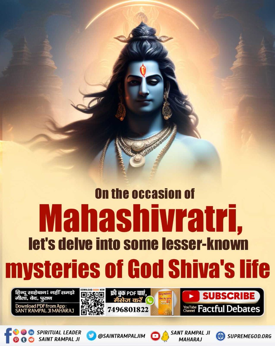 #MysteryOfGodShiva