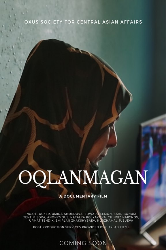 If you missed the screening of Oqlanmagan – The Unexonerated at St Andrews yesterday, you can watch it on YouTube. It’s a powerful account of former political prisoners in Uzbekistan that is well worth seeing @OxusSociety youtu.be/0bSqnHRRj0Y?si…
