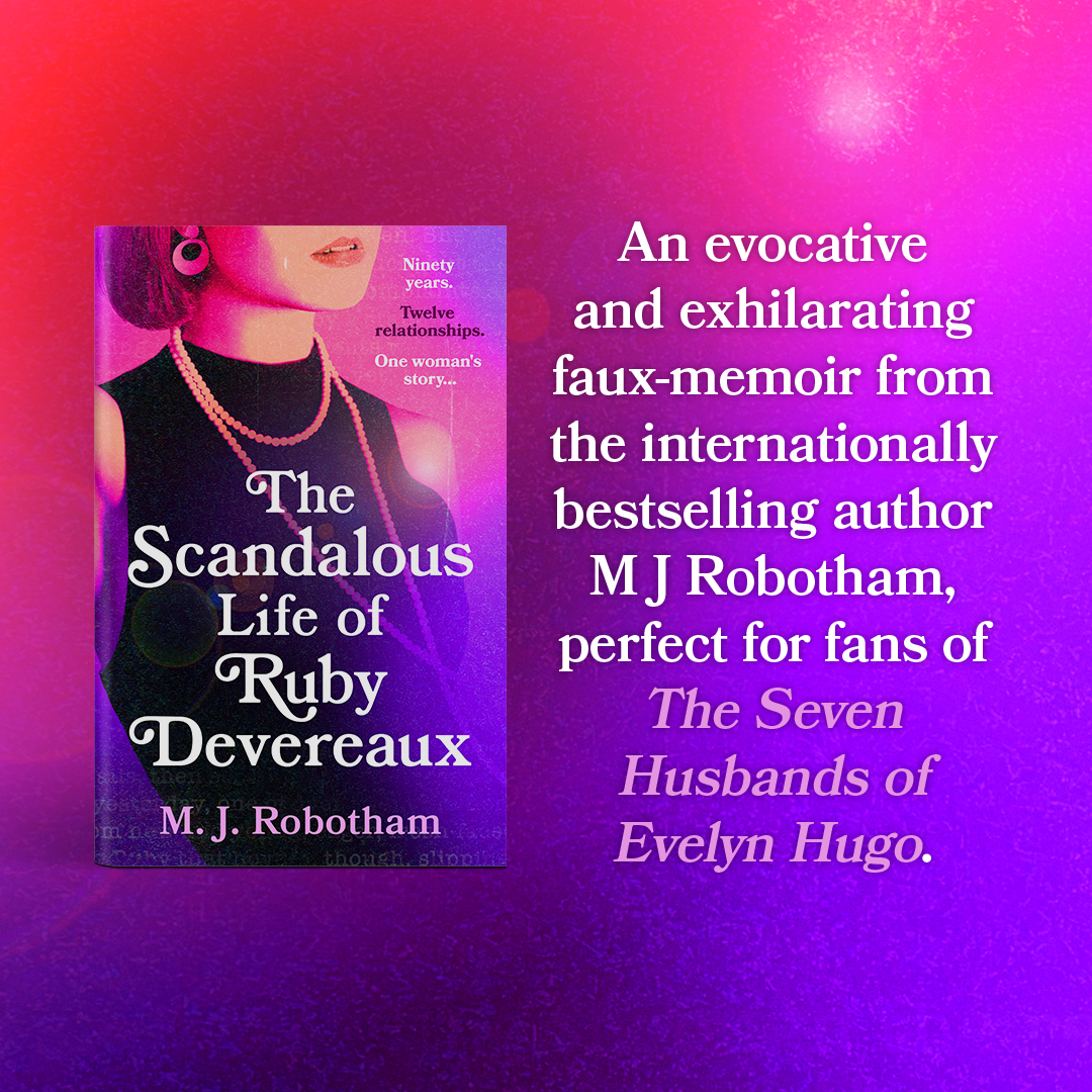 Ninety years. Twelve relationships. One woman's story. Perfect for fans of The Seven Husbands of Evelyn Hugo, #TheScandalousLifeOfRubyDevereaux by @mandyrobothamuk is out today! amzn.eu/d/bZLCJv7