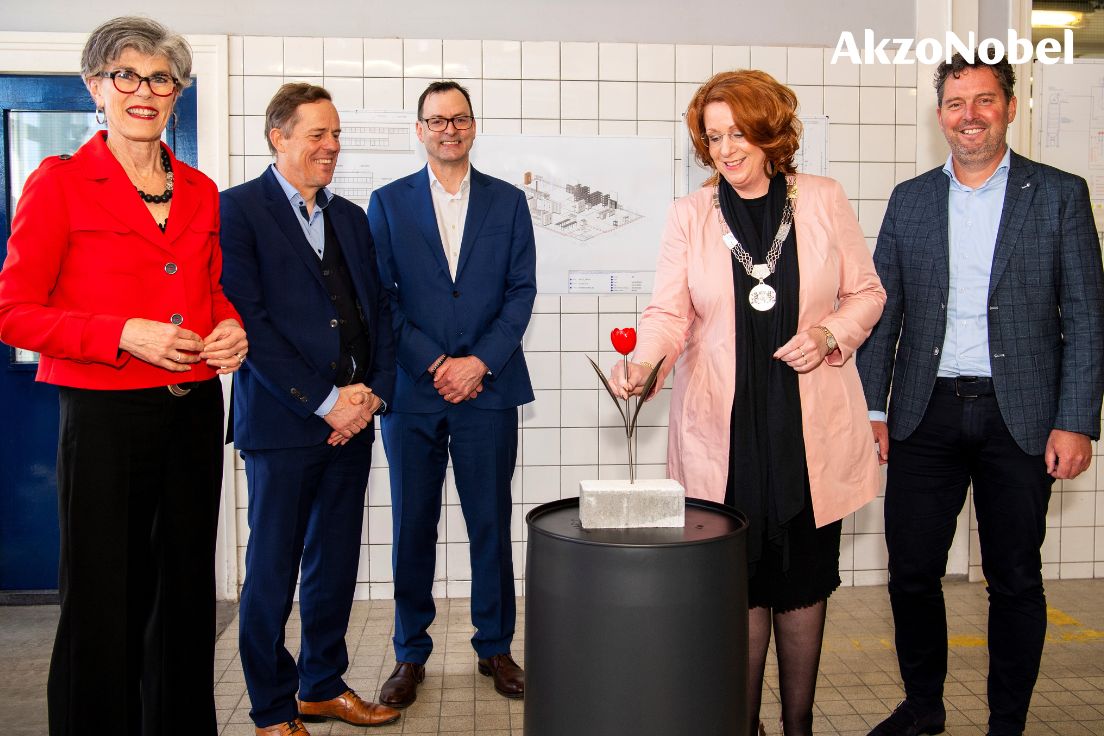 Two research labs are being added to our Sassenheim site in the Netherlands. We’re building a technology center for Powder Coatings, while a new polymer lab has just been opened by our Research organization. Learn more: akzo.no/newpowdercoati…